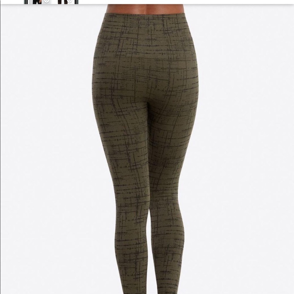 Spanx army green leggings